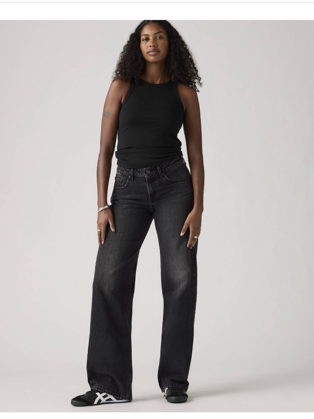 Levi's Low Loose Black Jeans